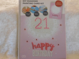 Diamond Dotz Personalised Greeting Card - Happy Birthday